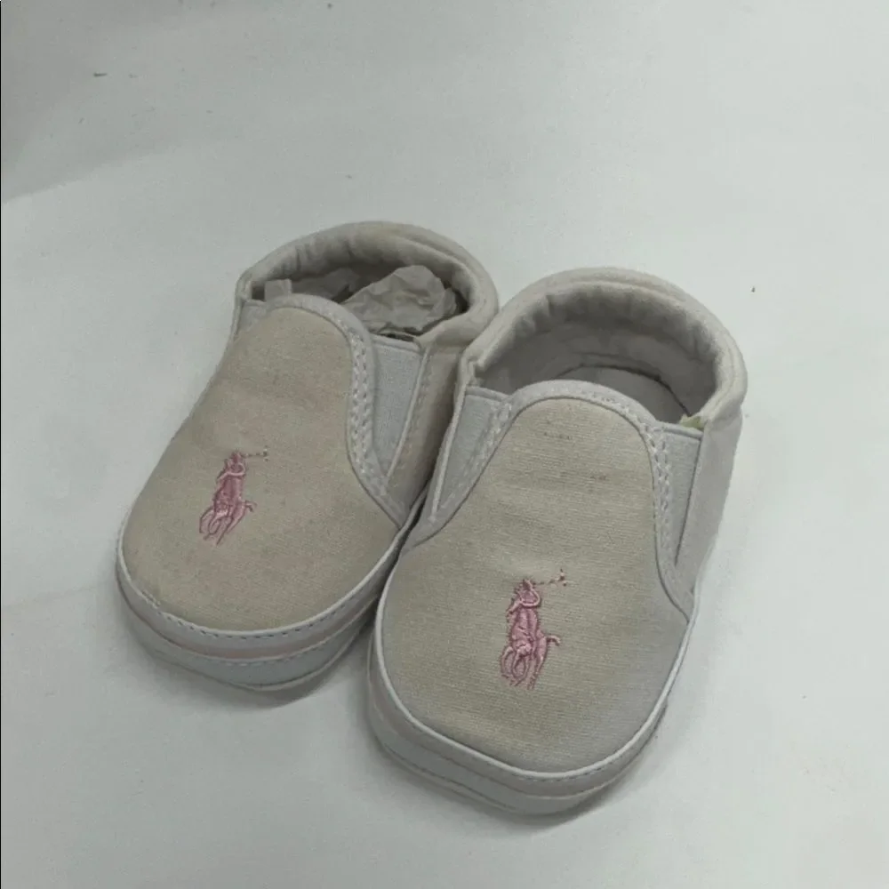 Balmount Slip On (infant Girls Polo Ralph Lauren Infant Slip-On